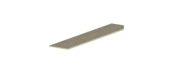 Worktop 2440*600*38 LD.288070.000 right corner cut (Semolina beige )