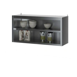 Stainless steel hinged shelf PO