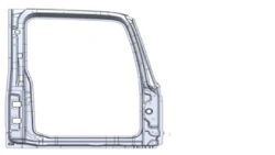 Side panel, right front outer panel A9606374709