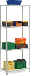 Metal shelf reinforced shelving unit model STF Shelf 1054-2.5