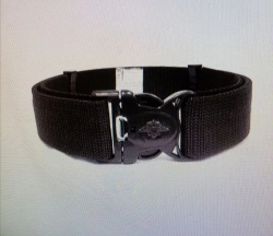Textile waist belt for employees of internal affairs bodies of the Russian Federation