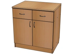 Bollard No. 5 with kitchen worktop/ T08