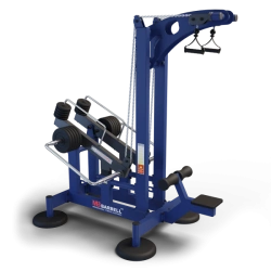 Vertical pull down with variable load