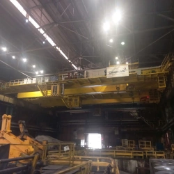 Electric overhead travelling crane with lifting capacity from 2 to 520 tonnes
