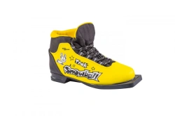 Children's ski boots TREK Snowball2 yellow (logo black) 75