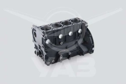 CYLINDER BLOCK WITH BEARING CAPS 405.1002010-60