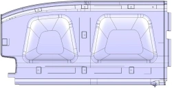 Roof lining A65R23-5702051
