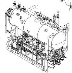 Refrigeration units of I-CU series. Refrigeration supply systems with pumping refrigerant (CO2) complete with control panels/cab