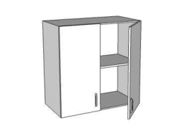 Hinged cupboard (mezzanine) Art. ?09
