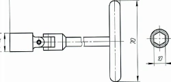 Allen spanner, article no. 320.023