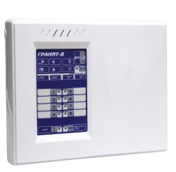 Alarm and fire alarm control and monitoring device "Granit 8"