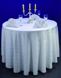 Set of table linen of cotton fabrics