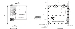 Frequency transfer module MHR-1-2,07/2,25-100-N-B/B