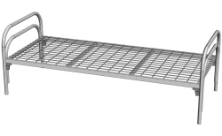 Metal bed. Model: K-2