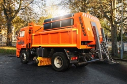 Combined road sweeping machine MKDU-6
