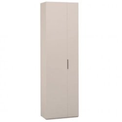 "SOHO" FCH-02.DS, 2-door cupboard, 5 shelves, gl.400, l.692 (beige) from the set of modular furniture "SOHO".