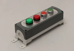 Remote control panel of the traffic light regulation unit "KSS-ISET" traffic light signalling system "BSR".