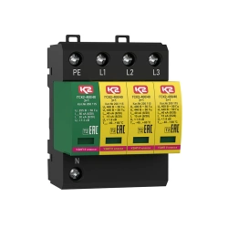 Protection device against impulse overvoltages GSK2-400/40 3+1, cat.no.200 115.