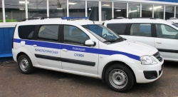 Vehicles for emergency services and police , type LRGSM1, cat. M1, mod. LRGS0K, on the basis of LADA LARGUS, type R90