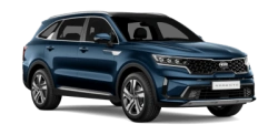 Car KIA Sorento, 2.5, petrol, automatic transmission, four-wheel drive, 7 seats