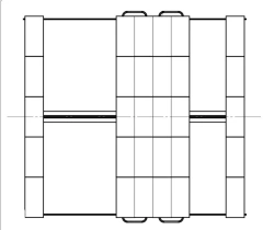 Mobile metal archive shelving unit