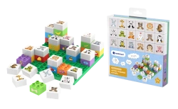 Constructor "Play, Create, Learn (Animals - 37 pieces)".