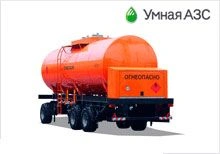 Tractor refuelling trailer model PTZ 5800 and its modifications on tractor trailer chassis