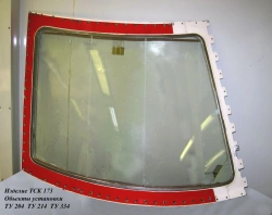 Windscreen right windscreen TSK 173. 01. 000; left TSC 173. 01. 000-01 AOJSC "NITS IM. V.F. SOLINOV" Russia