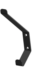 Shipboard metal furniture. Double-arm hook RBPG