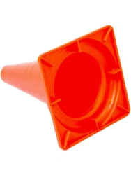 Road cone 320 mm 1 white stripe KC-1.2