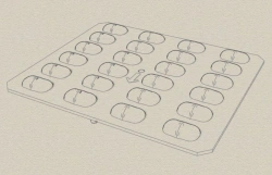 Group lens for LEDs 070060