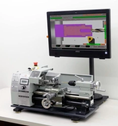 Interactive lathe model "ACTIVE VISION T"