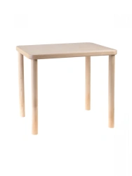 Children's square table 400 / natural wood