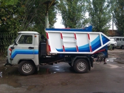 Multifunctional combined machine MKM-1904-02 with mounted equipment
