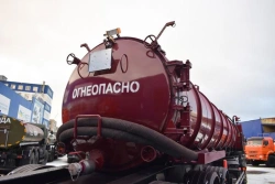 Semi-trailer-tanker, UZST brand, type 9179, modification 9179-0000110