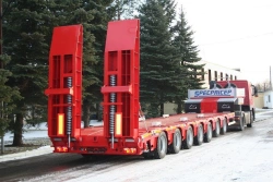 Semiaxial semitrailers, mod. 9942L7, 9942H7, 9942D7, on axles 9321115.00.000 or on axles 9321115.00.000 and 9321125.00.000 or on