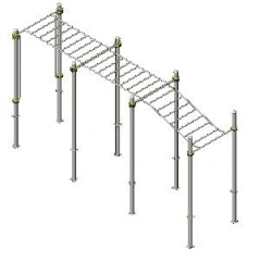 Exercise equipment AKS-712 Handwalk with height change