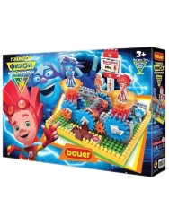 Children's developmental toy Bauer "Fixiki" series "Generator" set 114 elements in a box, article 606