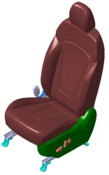 Left front seat (SU2r)