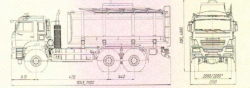 UST tanker truck 54535G and modifications: 54535G-01, 54535G-02, 54535G-03