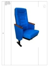 Armchair, brand "Laguna", size: 530*700*970 mm (W*H*H), seat cushion thickness 110 mm
