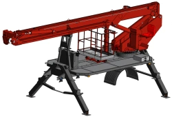 Self-propelled boom lift with working platform PSS-141.29E