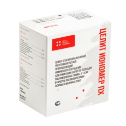 CELIT IONOMER PC cement glass-polyalkenate X-ray contrast fluorine-containing chemically curing, powder colour A3, powder