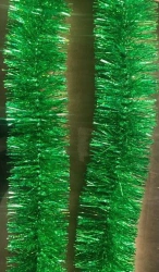 Tinsel 5-ply, length 1.8M, green