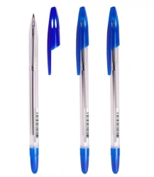 Ballpoint pen STAMM 555 blue 0.7mm oil-based rod