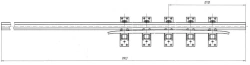 Cross rail with counter rail of the project ?????.668351.103