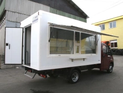 Truck with petrol engine mod. 3008EE on the chassis of GAZ A21R22, A21R23, A21R33, A22R23, A22R33, A21R25, A21R35, A22.