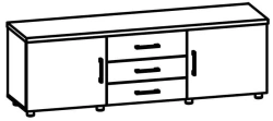 Office equipment cabinet 8618 Series "Galant"