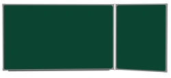 Magnetic chalkboard 2-part BOARDSYS