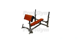SK-0330-H. Bench-stand for bench press and Scott Bench with safety stops